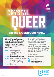 Crystal Queer - Brimbank Youth Services