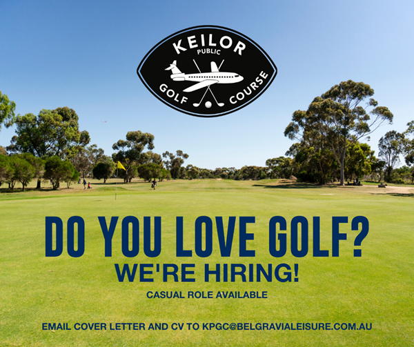 Keilor Golf Course - Job Opportunity